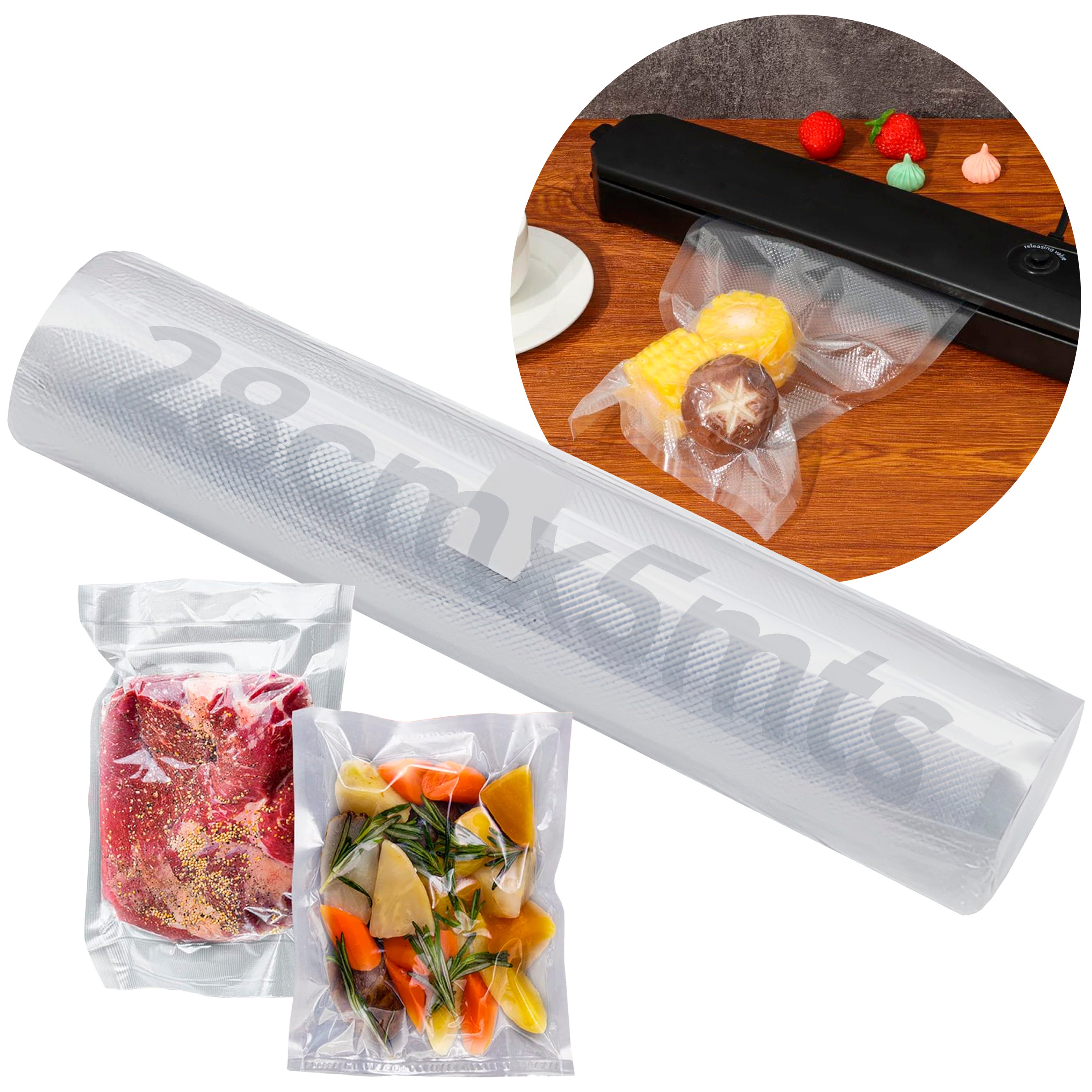 Rollo de Bolsas para Sellado al Vacío