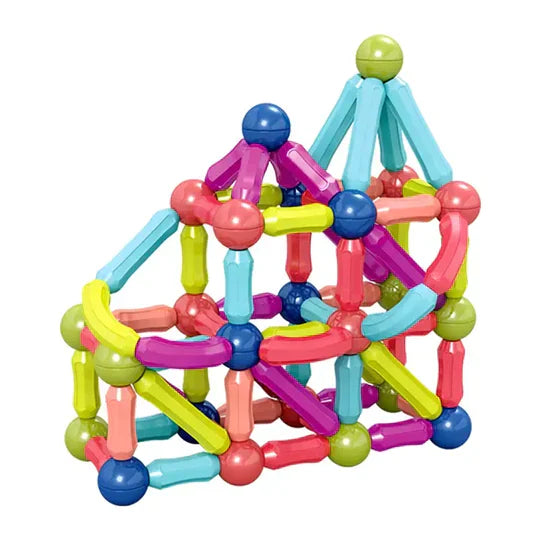 JUEGO  MAGNETICO 64 PIEZAS