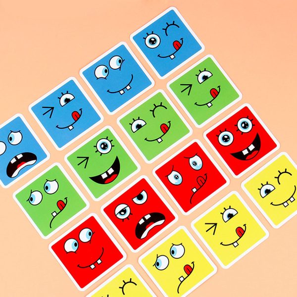 Juego Emociones Cubos