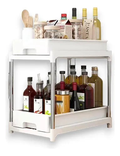 Organizador de Estantería de 2 Capas